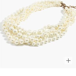 J.crew 21” pearl twisted hammock necklace.